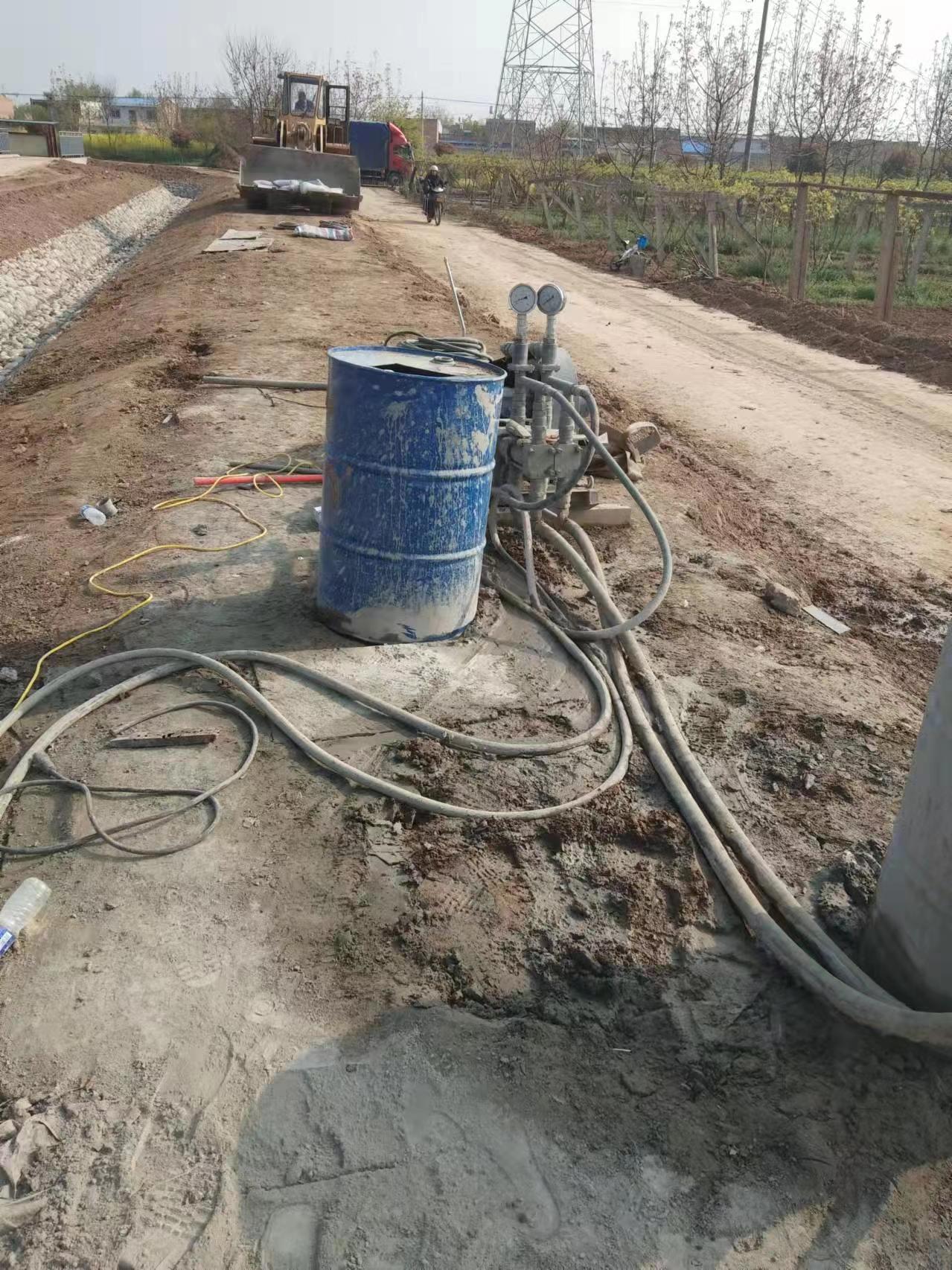 运粮湖管理区双液注浆