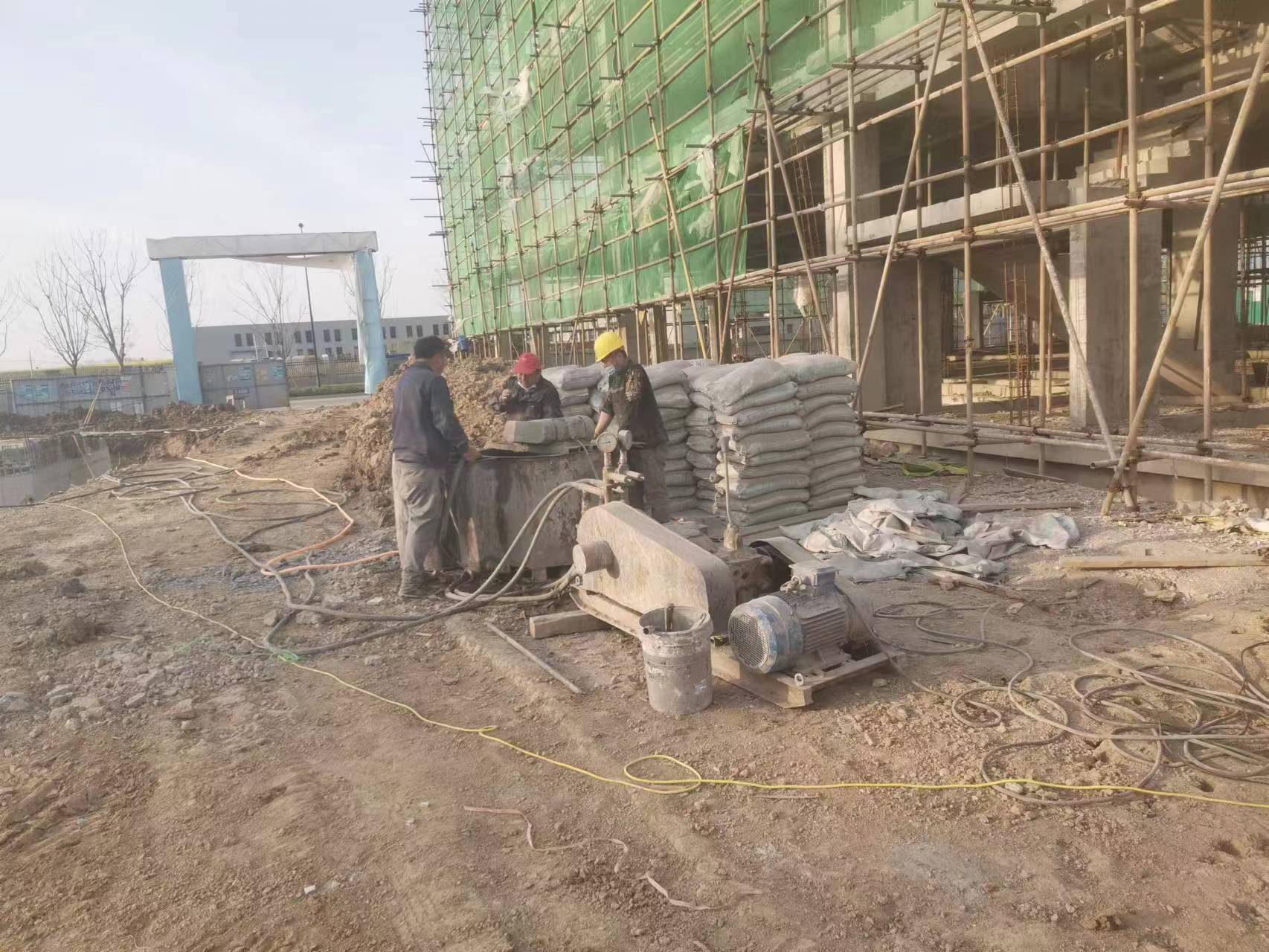 运粮湖管理区别墅下沉注浆